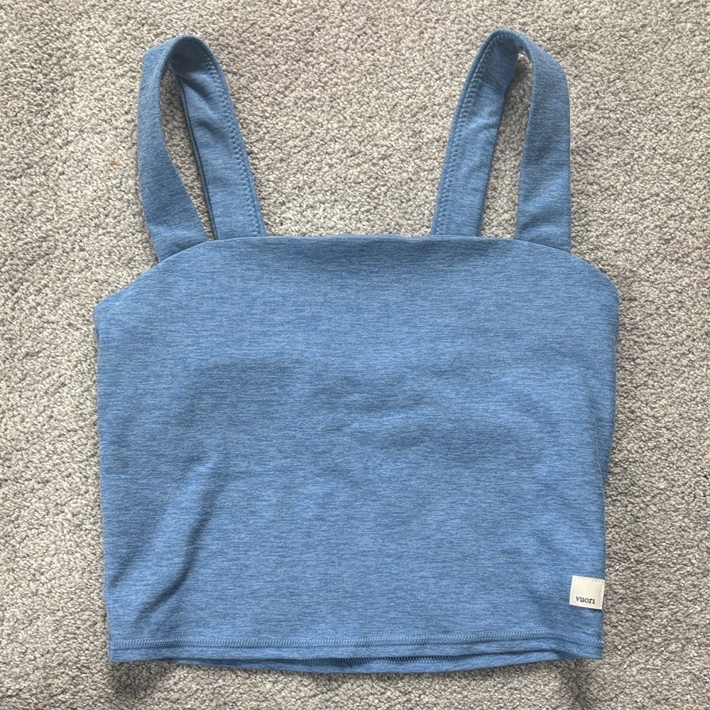 Vuori women’s Blue Crop Top/Bra